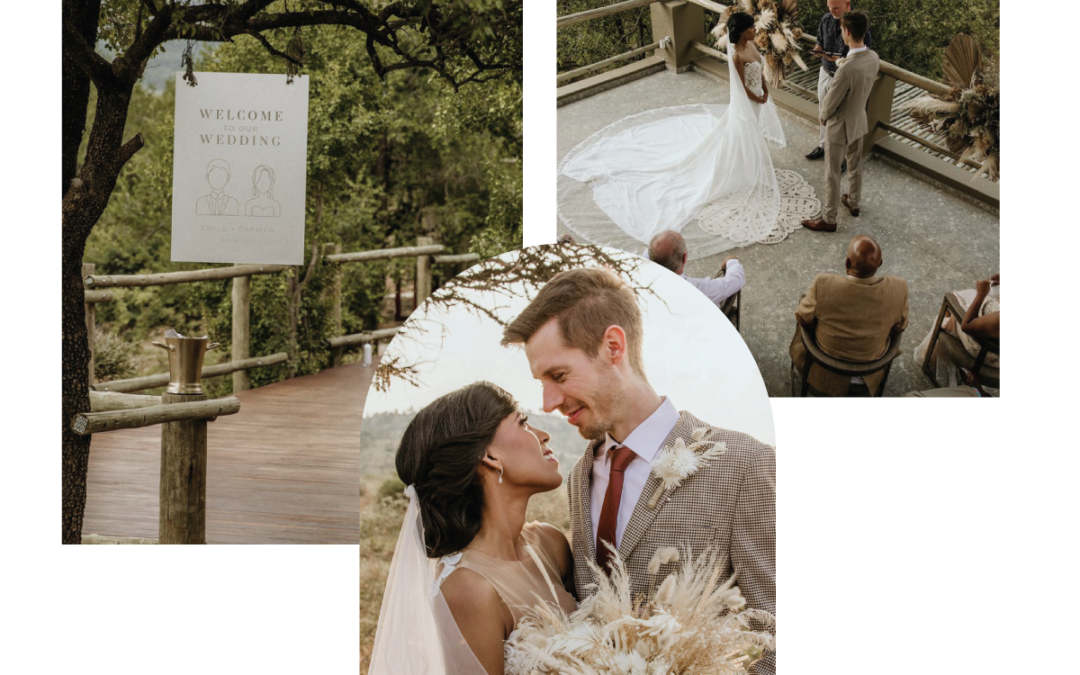EMILE & CARMEN INTIMATE BUSH WEDDING – LUSH PRIVATE LODGE