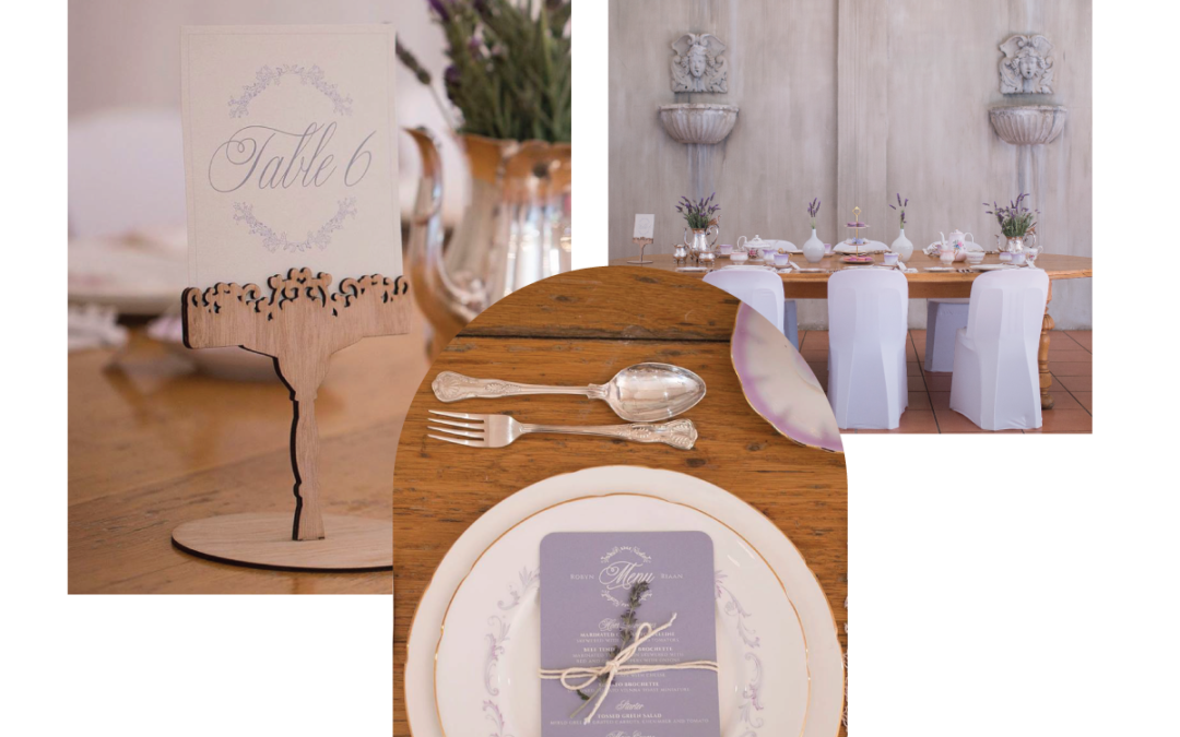 FRENCH LAVENDER STYLED SHOOT