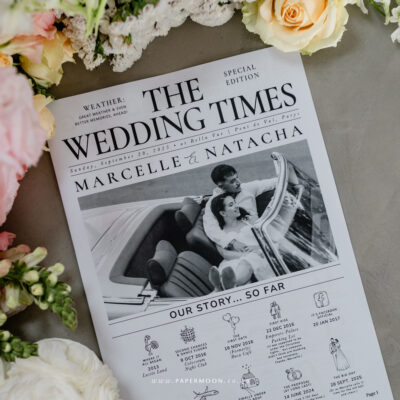 Wedding Newspaper (Pack of 100)